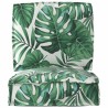 Set de coussins de palette Floral 2 pcs Motif Feuille Verte 515910515910