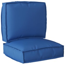 Set de coussins de palette 2 pcs Bleu royal Tissu Oxford 515911515911