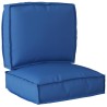 Set de coussins de palette 2 pcs Bleu royal Tissu Oxford 515911515911