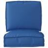 Set de coussins de palette 2 pcs Bleu royal Tissu Oxford 515911515911