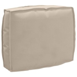 Set de coussins de palette 2 pcs Taupe Tissu Oxford 515912515912