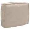 Set de coussins de palette 2 pcs Taupe Tissu Oxford 515912515912