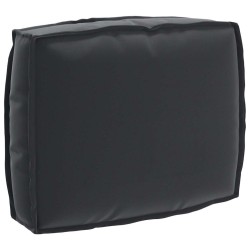 Set de coussins de palette 2 pcs Noir Tissu Oxford 515914515914