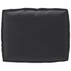 Set de coussins de palette 2 pcs Noir Tissu Oxford 515914515914