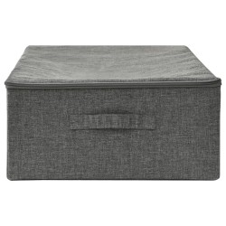 Boîte de rangement Tissu 70x40x18 cm Anthracite 515915515915