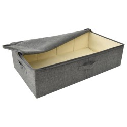 Boîte de rangement Tissu 70x40x18 cm Anthracite 515915515915
