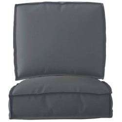 Set de coussins de palette 2 pcs Anthracite Tissu Oxford 515916515916