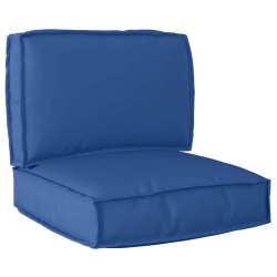 Set de coussins de palette 2 pcs Bleu royal Tissu Oxford 515920515920