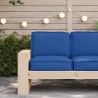 Set de coussins de palette 2 pcs Bleu royal Tissu Oxford 515920515920