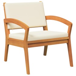 Ensemble bistrot avec coussin 4 pcs Marron Polyester 515930515930