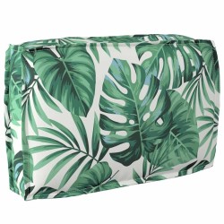 Set de coussins de palette Floral 2 pcs Motif Feuille Verte 515935515935