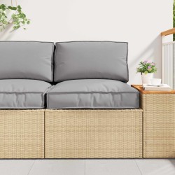 Set de coussins de palette 2 pcs Gris Tissu Oxford 515937515937