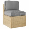 Set de coussins de palette 2 pcs Gris Tissu Oxford 515937515937
