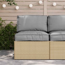 Set de coussins de palette 2 pcs Gris Tissu Oxford 515937515937