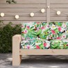 Set de coussins de palette 2 pcs Jungle tropicale Tissu Oxford 515938515938