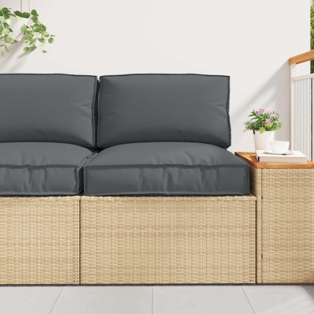 Set de coussins de palette 2 pcs Anthracite Tissu Oxford 515939515939