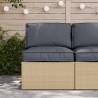 Set de coussins de palette 2 pcs Anthracite Tissu Oxford 515939515939