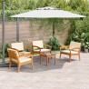 Ensemble bistrot avec coussin 5 pcs Marron Polyester 515943515943