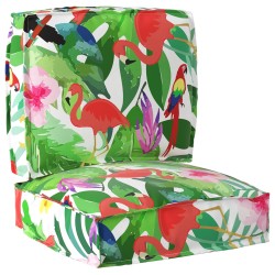 Set de coussins de palette 2 pcs Jungle tropicale Tissu Oxford 515947515947