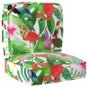 Set de coussins de palette 2 pcs Jungle tropicale Tissu Oxford 515947515947