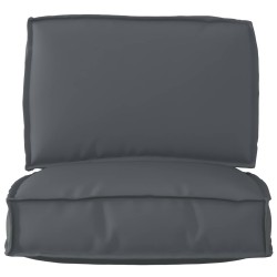 Set de coussins de palette 2 pcs Anthracite Tissu Oxford 515948515948