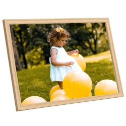Collage de cadres photo 5 pcs de mur table Chêne clair 70x90 cm 515956515956