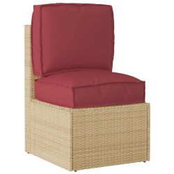 Set de coussins de palette 2 pcs Bordeaux Tissu Oxford 515984515984