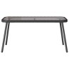 Ensemble de canapé de jardin avec coussin 2 pcs Noir polyrotin 516001516001