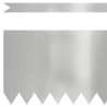 Bordure de Pelouse 50 pcs Argent 100 x 0,05 x 30 cm 516042516042