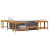 Entourage de bain à remous Marron 230 x 230 cm 516054516054