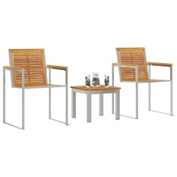 Transat 3 pcs Marron Bois de teck massif 516056516056