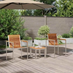 Transat 3 pcs Marron Bois de teck massif 516056516056