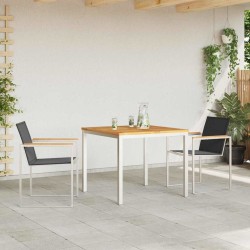 Ensemble de salle à manger pour jardin 3 pcs Marron 516064516064