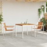 Ensemble de salle à manger pour jardin 3 pcs Marron 516065516065