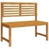 Ensemble de banc de jardin 3 pcs Marron Bois d'Acacia Massif 516072516072