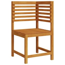 Ensemble de banc de jardin 3 pcs Marron Bois d'Acacia Massif 516072516072