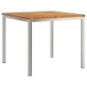 Ensemble de salle à manger pour jardin 3 pcs Marron 516080516080