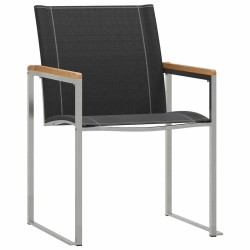 Ensemble de salle à manger pour jardin 3 pcs Marron 516080516080