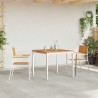 Ensemble de repas extérieur 3 pcs Marron Bois de teck massif 516082516082