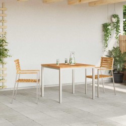 Ensemble de salle à manger pour jardin 3 pcs Marron 516095516095