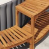 Entourage de bain à remous Marron Ø255 x 55,5 cm 516097516097