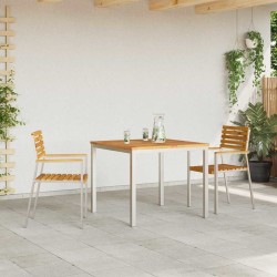 Ensemble de salle à manger pour jardin 3 pcs Marron 516099516099