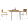 Ensemble de repas extérieur 3 pcs Marron Bois d'Acacia Massif 516100516100