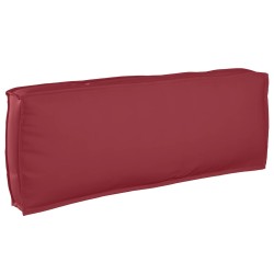 Set de coussins de palette 2 pcs Bordeaux Tissu Oxford 516114516114