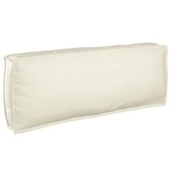 Set de coussins de palette 2 pcs Crème Tissu Oxford 516117516117