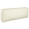 Set de coussins de palette 2 pcs Crème Tissu Oxford 516117516117