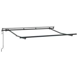 Auvent Rétractable Anthracite 250 x 200 cm tissu 516127516127