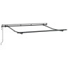 Auvent Rétractable Anthracite 250 x 200 cm tissu 516127516127