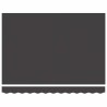 Cadre d'auvent Anthracite 250 x 200 cm 516130516130