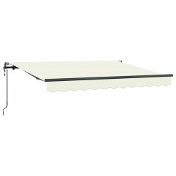 Auvent Rétractable Crème 250 x 200 cm tissu 516131516131